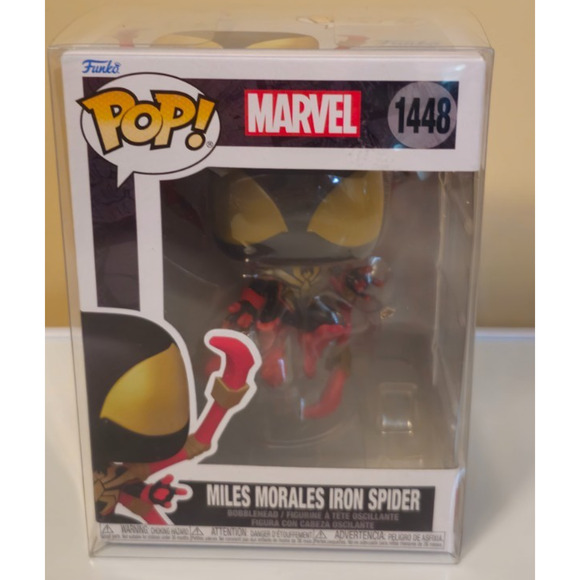 Funko Pop! - MILES MORALES (Iron Spider Suit) - Marvel - 1448 (5) - Picture 1 of 4